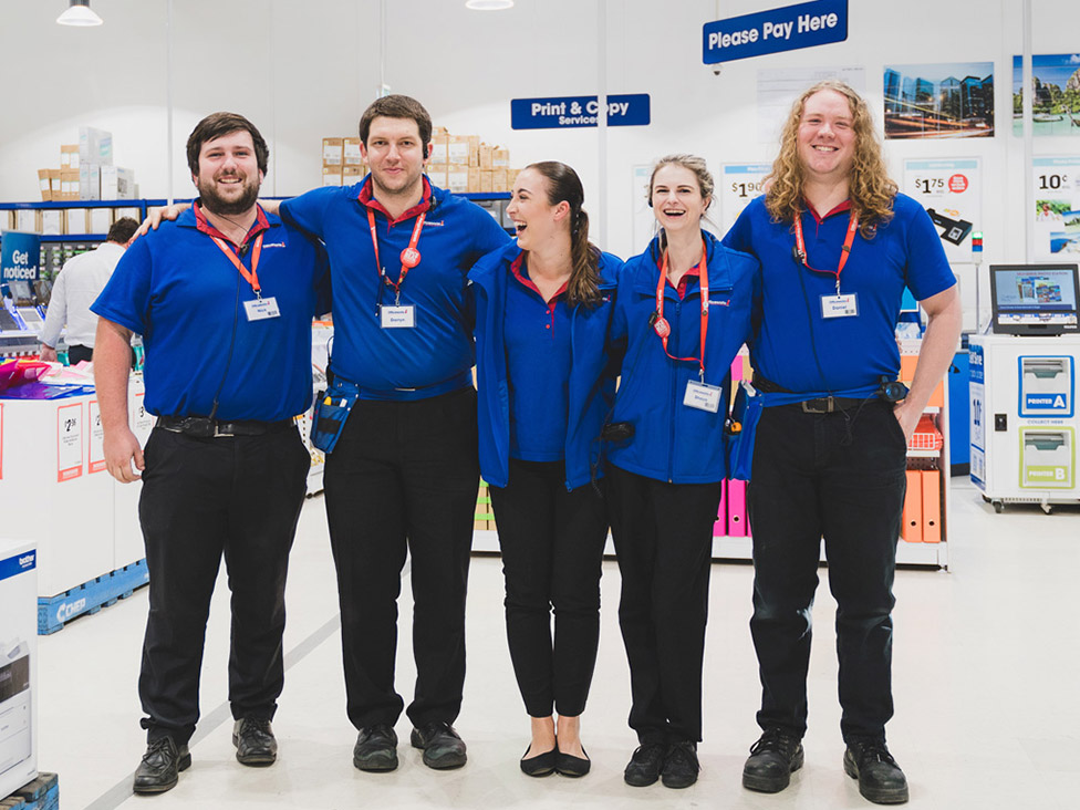 Officeworks team group shot