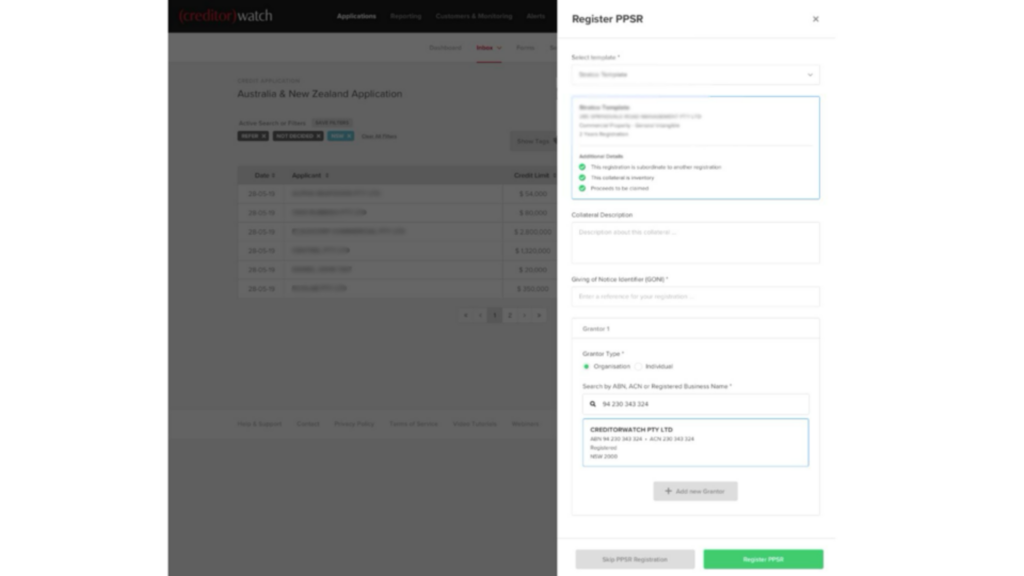 Register on PPSR from ApplyEasy