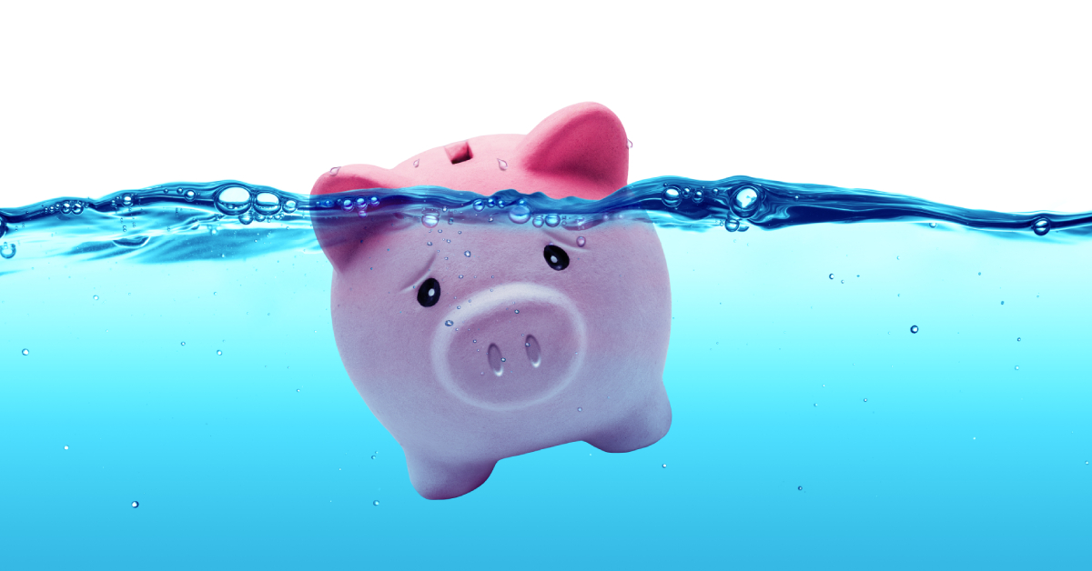 Piggy Bank Underwater