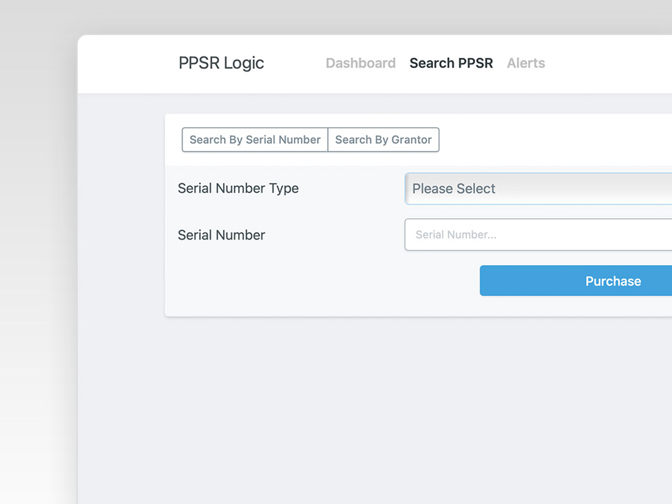 PPSR Logic Search Function