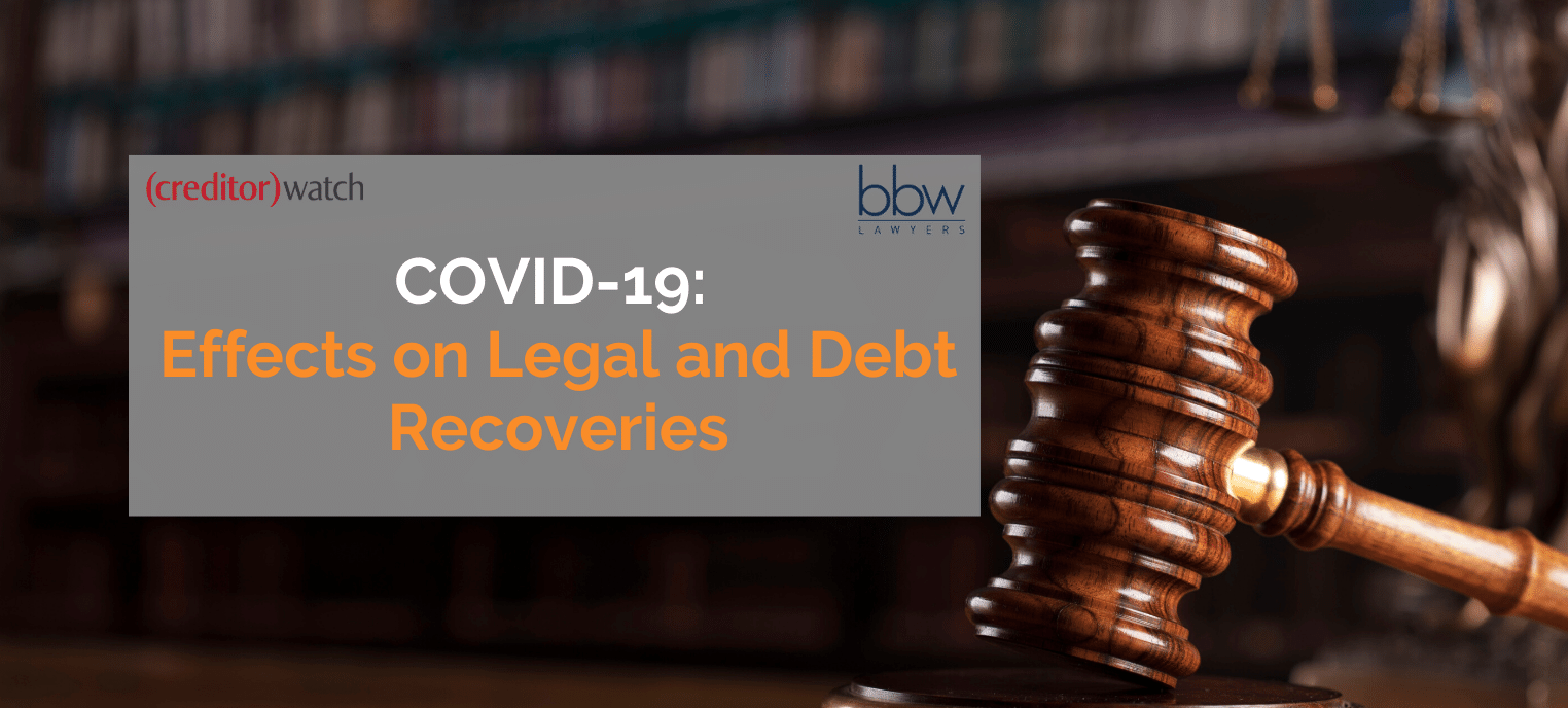 COVID-19: Effects on legal and debt recoveries