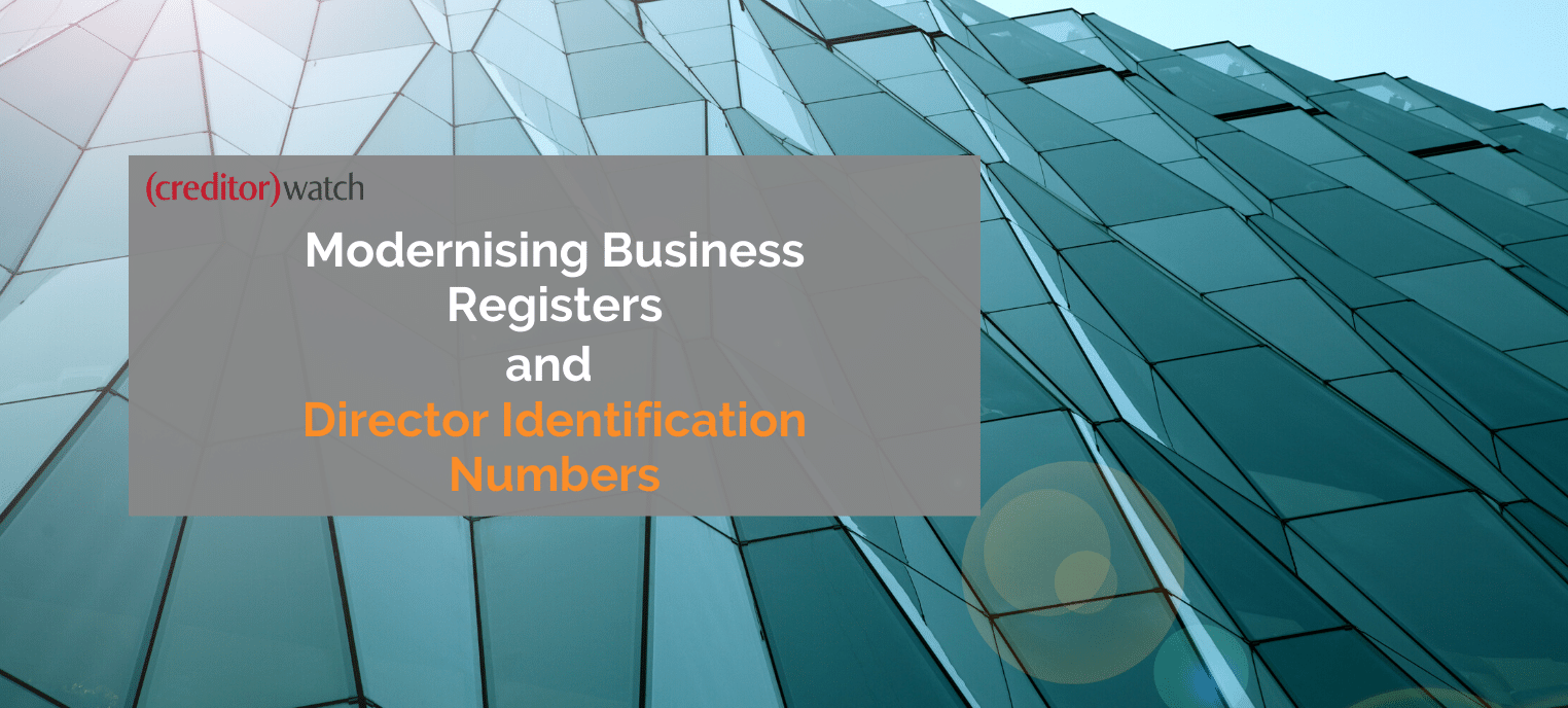 Modernising business registers and direct identification numbers