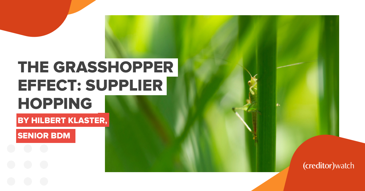 The grasshopper effect: supplier hopping