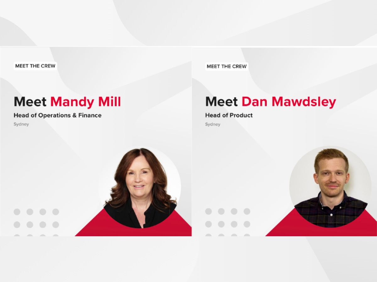 Meet the Crew - Mandy Mill, Head of Operations and Finance and Dan Mawdsley, Head of Product