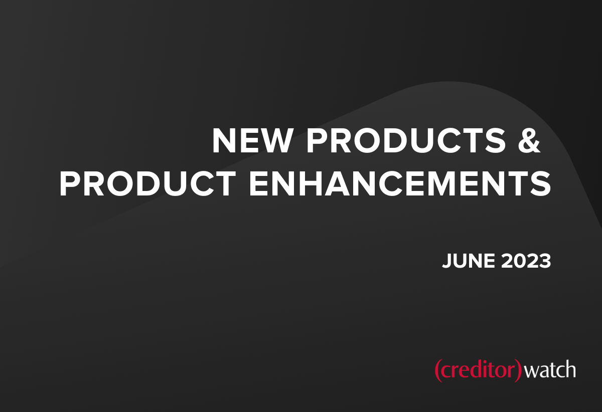 New products & product enhancements - June 2023