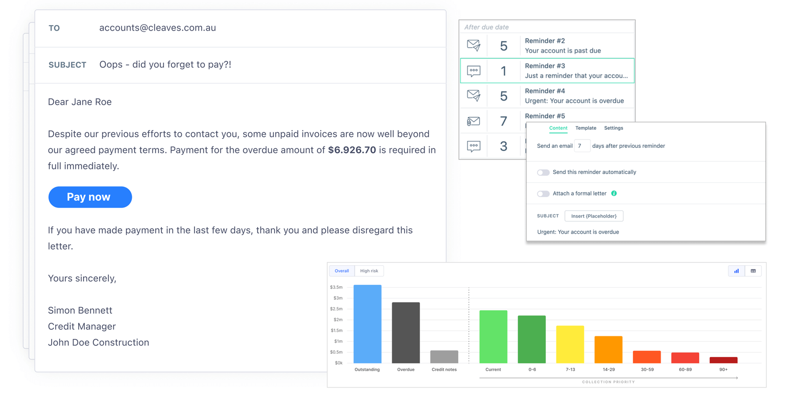 Faster cash, less admin