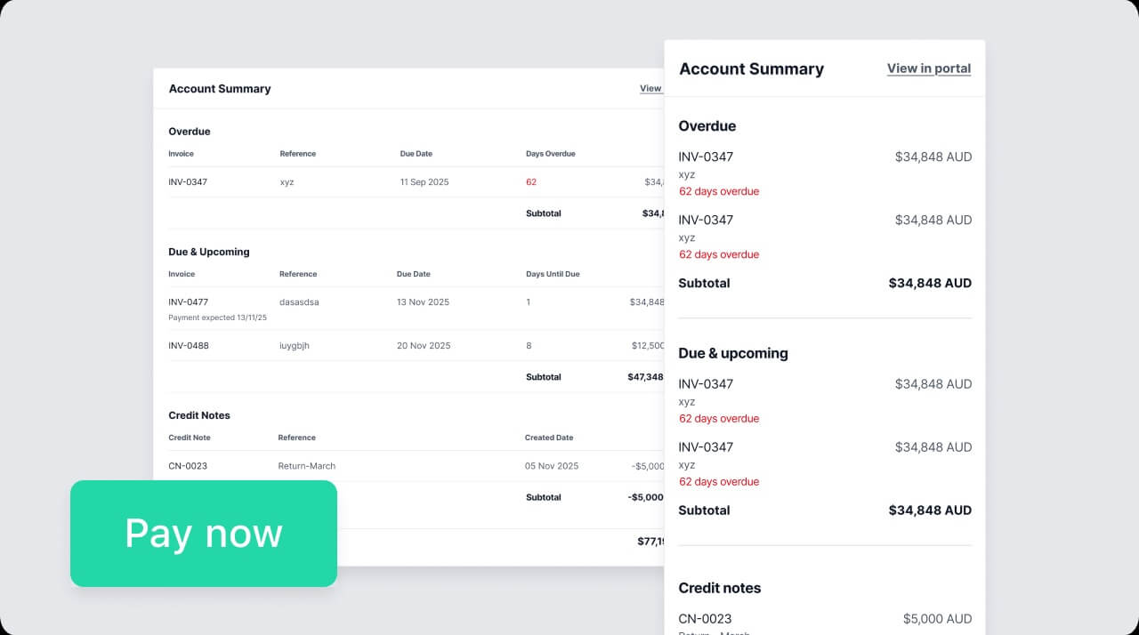 Payment fees control
