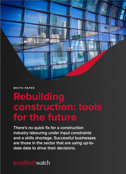 WHITE PAPER Rebuilding construction: tools for the future
